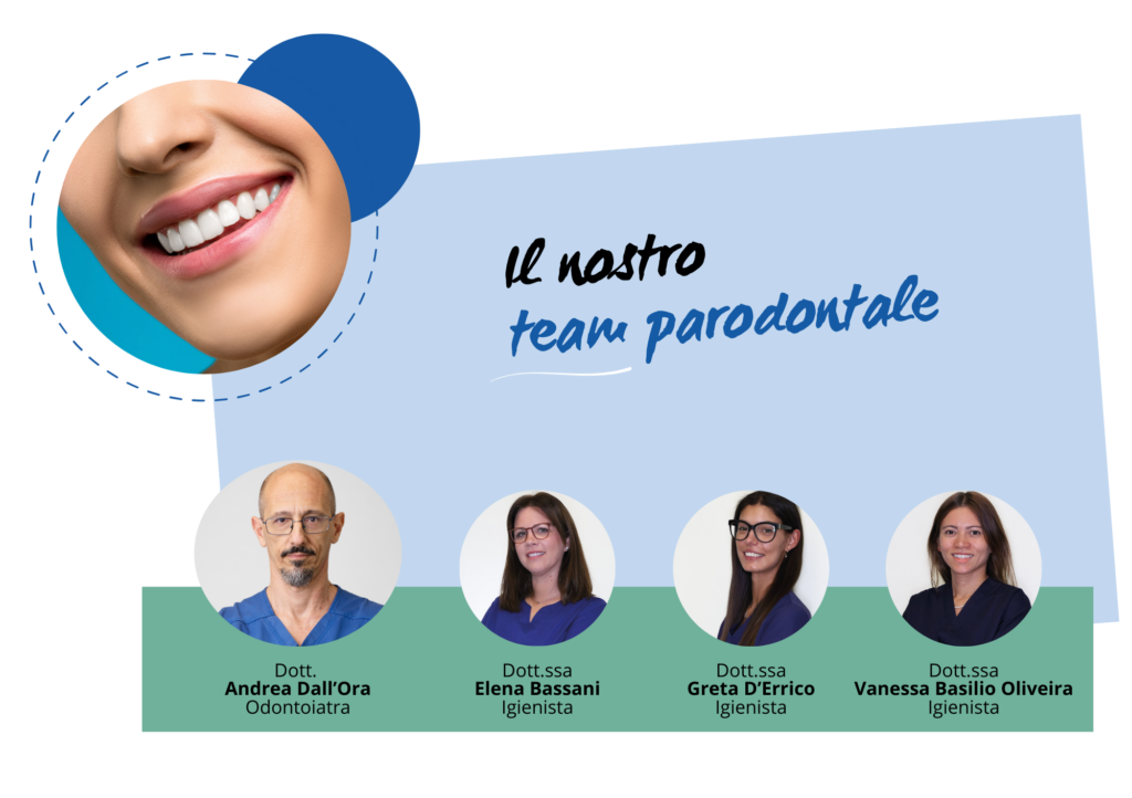 Team parodontale studio odontoiatrico Inzago